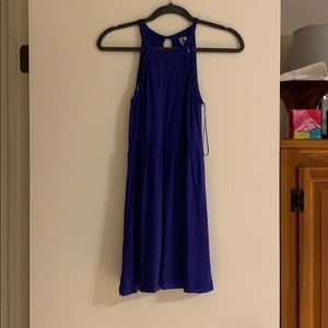 Girls Royal Blue Sun Dress